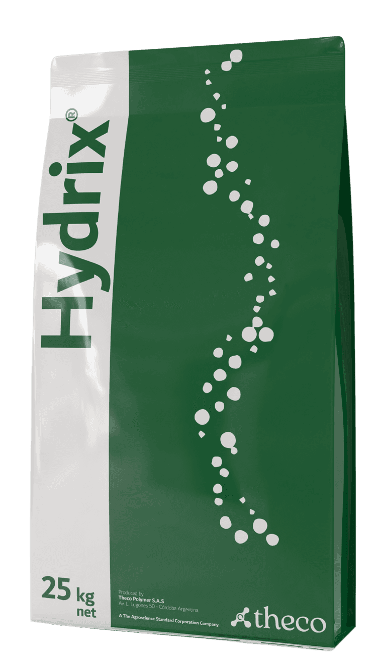Producto Hydrix - Tecnología de Hidrogel para Agricultura Sostenible